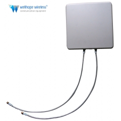 Antenna Wlan 12dBi X2 a schermo piatto da 2,4 GHz e 5 GHz
