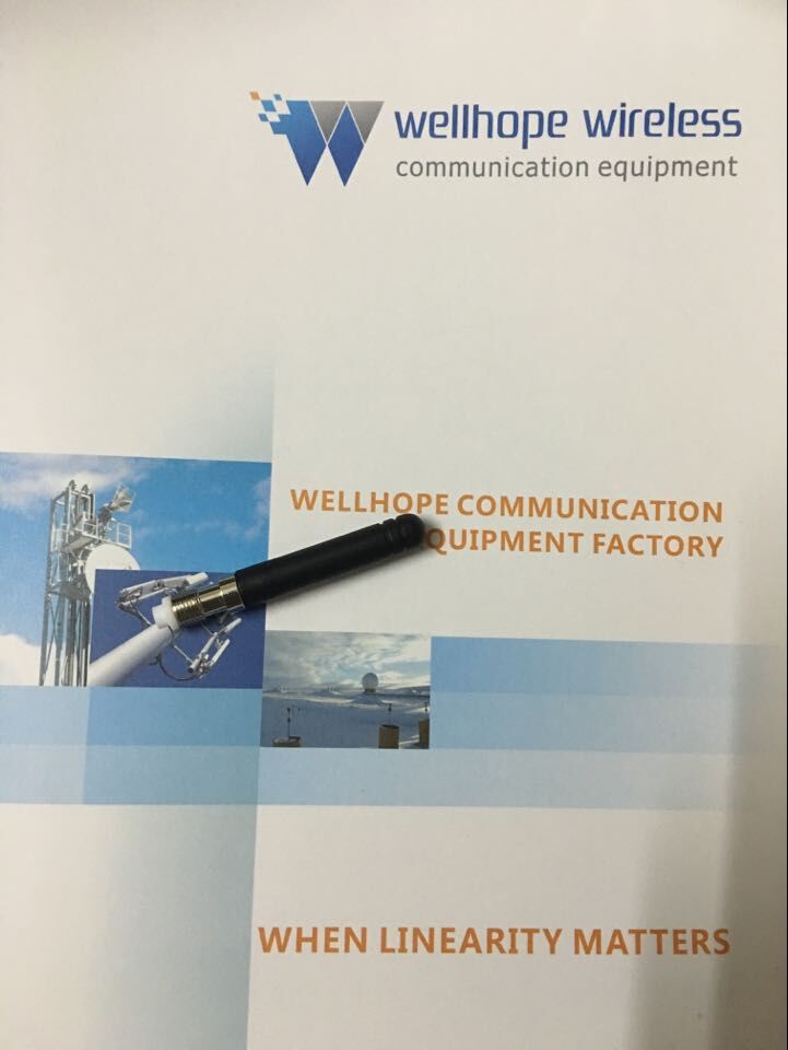 2017/11/6 wellhope wireless 4G omni antenna WH-4G-F2.5 e cavo RF WH-U FL-FME M